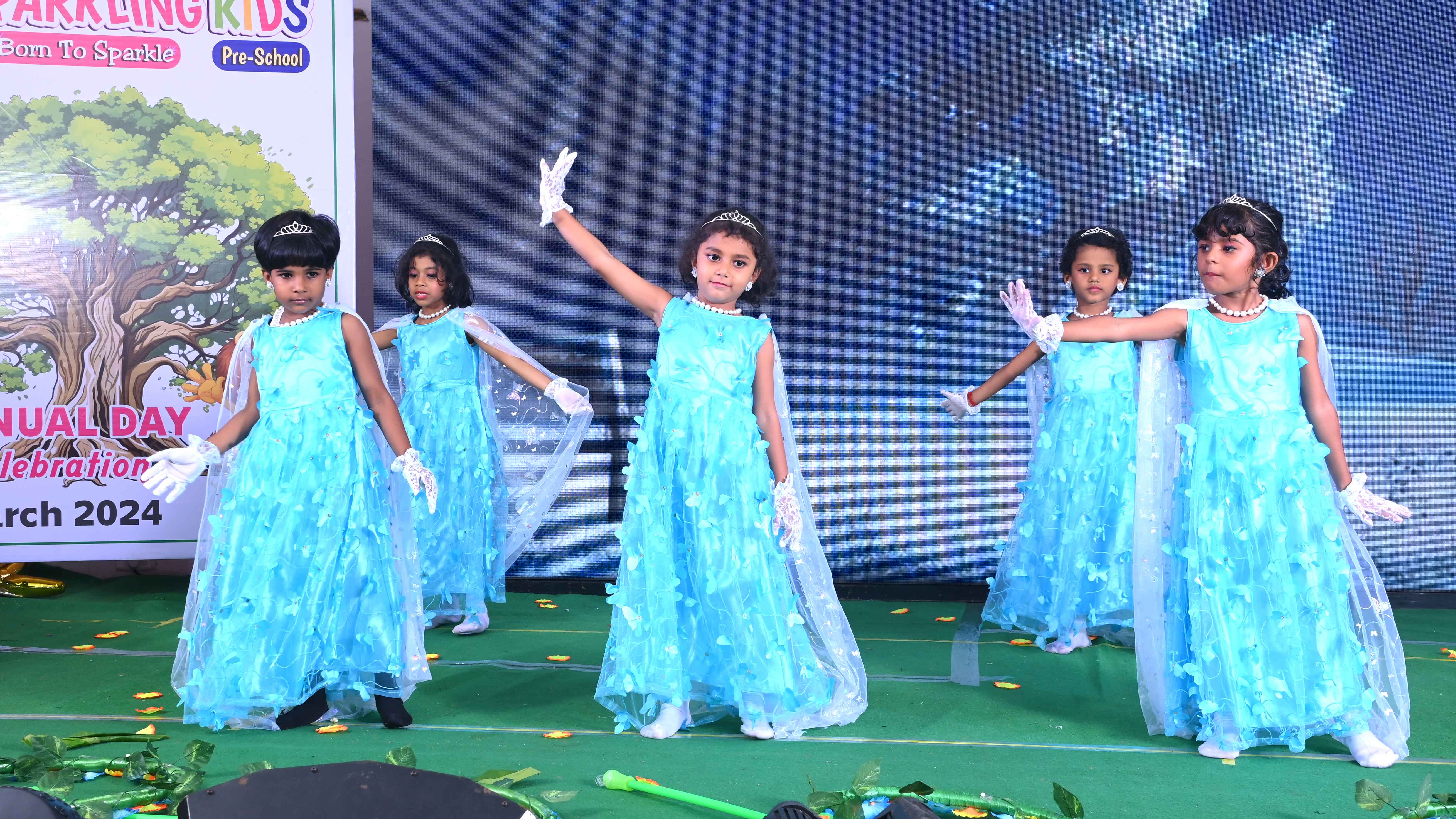 Annual day celebration scene