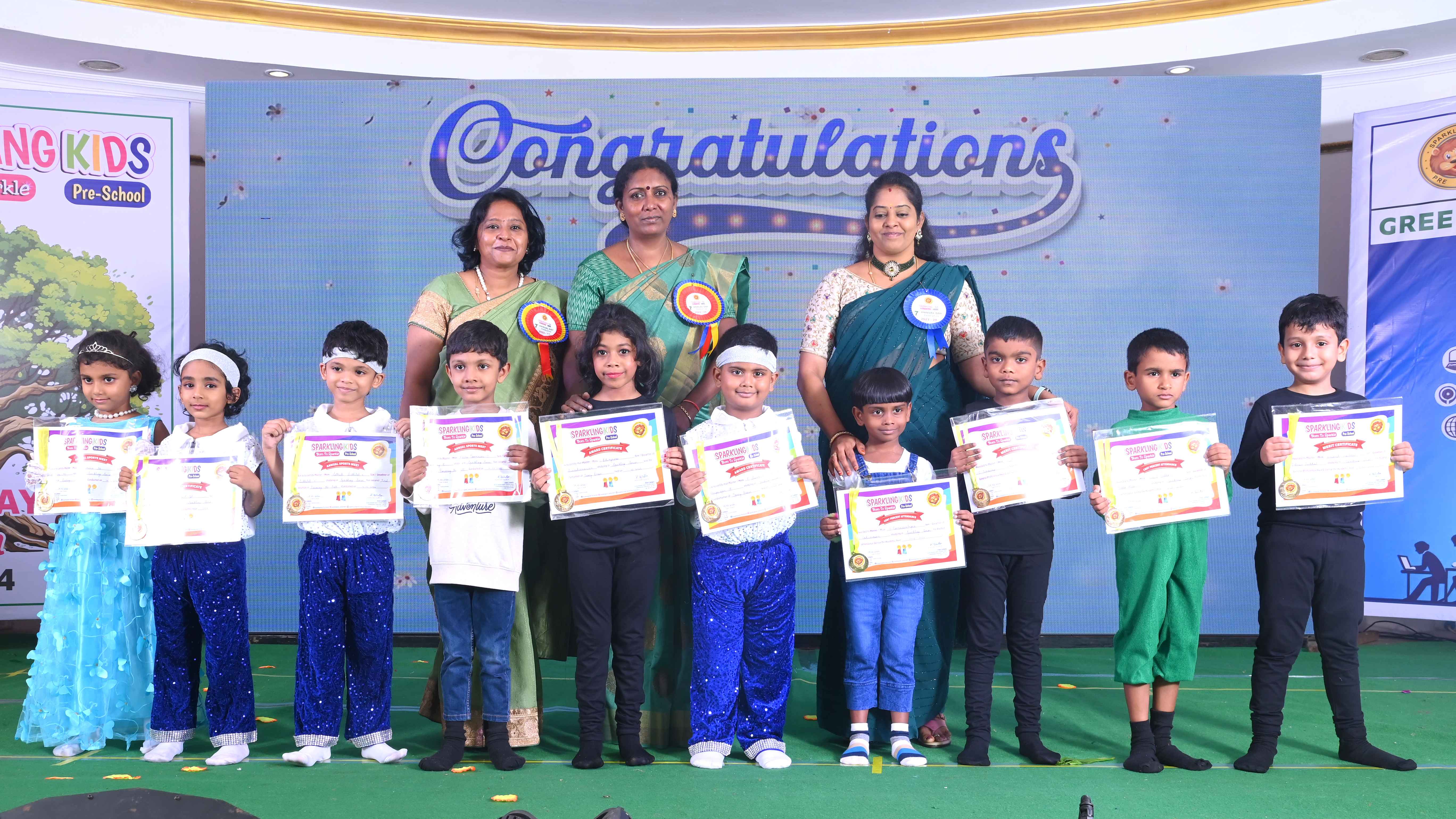 Annual day celebration scene