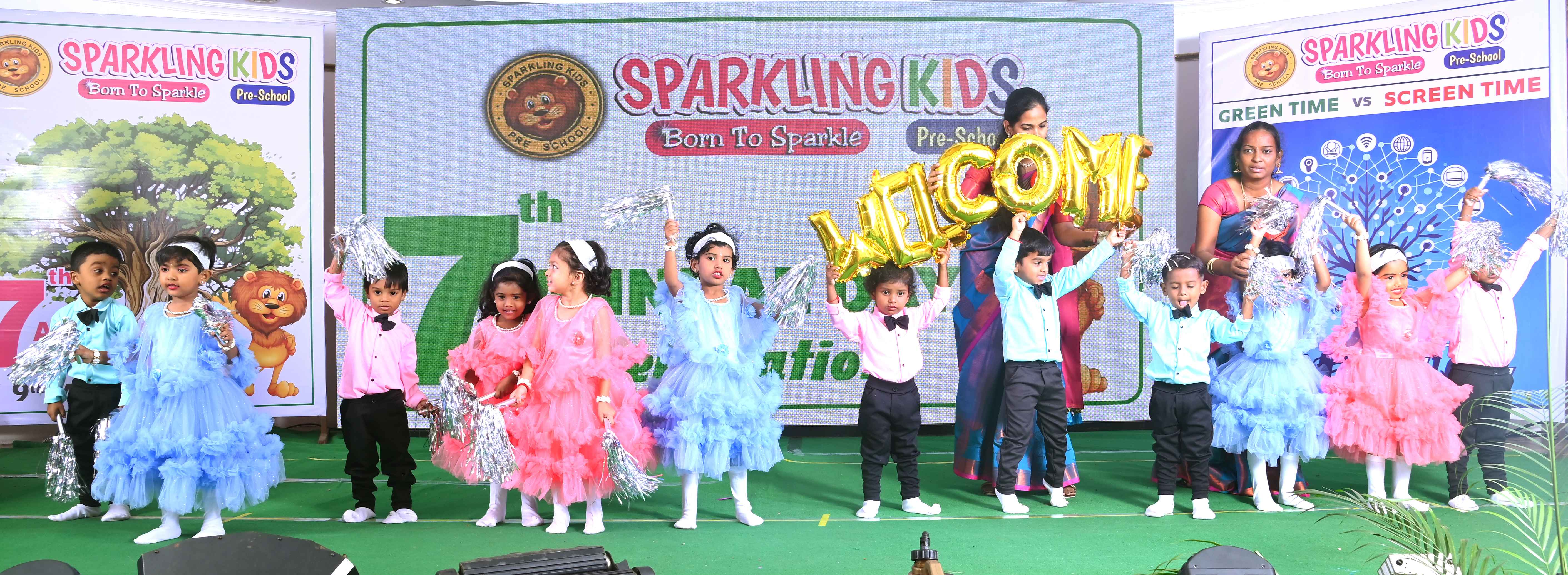 Annual day celebration scene