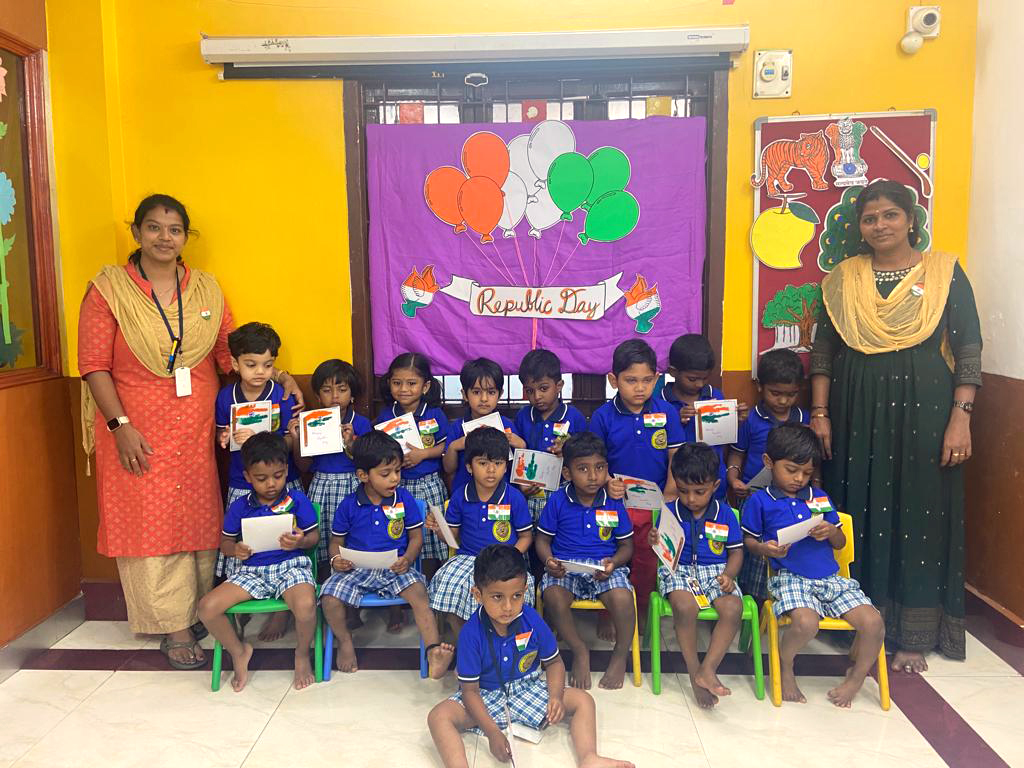 Repuplic day celebration scene